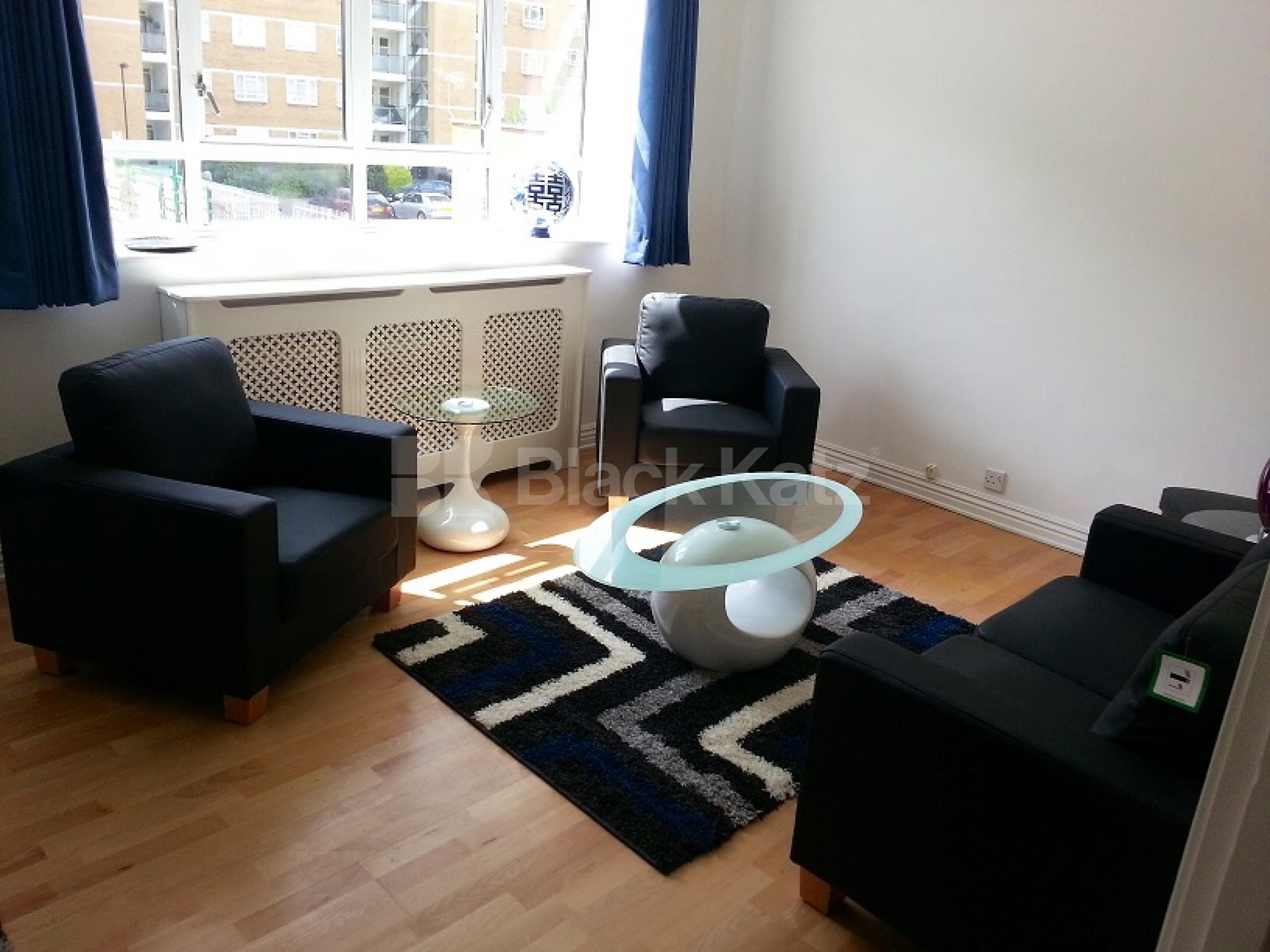 			2 Bedroom, 1 bath, 1 reception Apartment			 Churchill Gardens, Pimlico SW1V